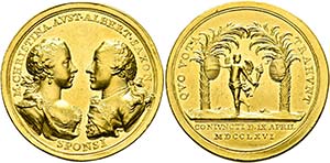 Maria Theresia 1740-1780 - AU-Goldmedaille ... 