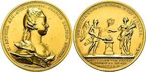 Maria Theresia 1740-1780 - AU-Medaille ... 