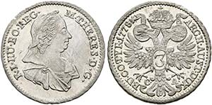 Maria Theresia 1740-1780 - 3 Kreuzer ... 