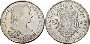 Maria Theresia 1740-1780 - Taler 1743 KB ... 