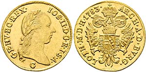 Josef II. 1765-1790 - Dukat (3,49g) 1783 G ... 