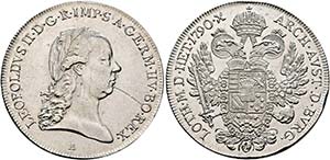 Leopold II. 1790-1792 - 1/2 Taler 1790 A ... 