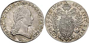 Franz II. 1792-1806-(1835) - 1/2 Taler 1802 ... 