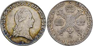 Franz II. 1792-1806-(1835) - 1/4 Kronentaler ... 