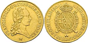 Franz II. 1792-1806-(1835) - Sovrano 1800 M ... 