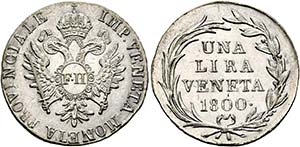 Franz II. 1792-1806-(1835) - Lira 1800 ... 