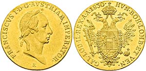 Franz I. (1792)-1806-1835 - Dukat 1830 E ... 