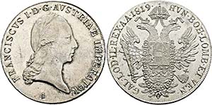 Franz I. (1792)-1806-1835 - Taler 1819 A ... 