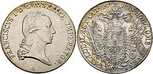 Franz I. (1792)-1806-1835 - Taler 1824 A ... 