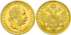 Franz Joseph 1848-1916 - Dukat 1951 Wien ... 