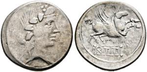 Imitationen römischer Münzen - Denarius ... 