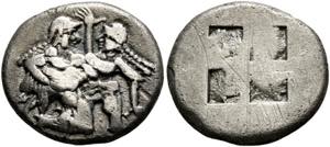 Thasos - Stater (8,33 g), ca. 500-480 v. ... 