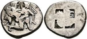 Thasos - Stater (9,29 g), ca. 500-480 v. ... 