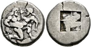 Thasos - Stater (8,35 g), ca. 480-463 v. ... 