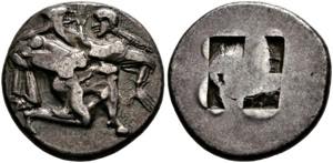 Thasos - Stater (8,56 g), ca. 480-463 v. ... 