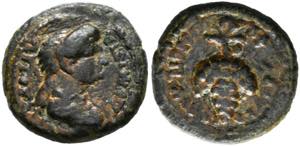 Domitia (81-83) - Lokalbronze (3,07 g), ... 