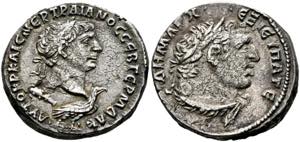 Traianus (98-117) - Tetradrachme (14,06 g), ... 