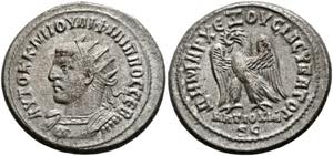 Philippus I. (244-249) - Billon-Tetradrachme ... 