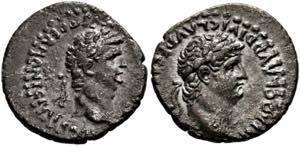 Nero (54-68) - Drachme (2,88 g), ca. 63-65 ... 