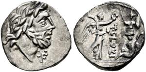 T. Cloelius - Quinarius (1,85 g), Roma, 98 ... 