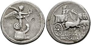 C. Caesar Octavianus - Denarius (3,77 g), ... 