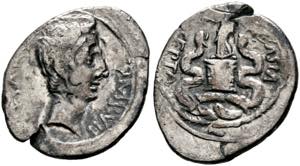 C. Caesar Octavianus - Quinarius (1,49 g), ... 