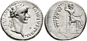 Tiberius (14-37) - Denarius (3,78 g), ... 