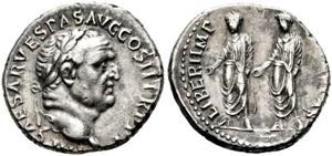 Vespasianus (69-79) - Denarius (2,40 g), ... 