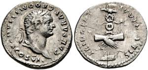 Domitianus (81-96) - Denarius (2,76 g), ... 
