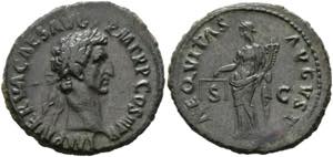 Nerva (96-98) - As (11,24 g), Roma, 97 n. ... 