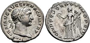 Traianus (98-117) - Denarius (3,32 g), Roma, ... 