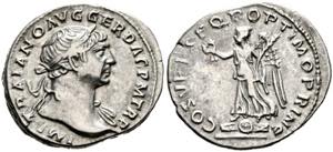Traianus (98-117) - Denarius (3,37 g), Roma, ... 