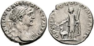 Traianus (98-117) - Denarius (3,32 g), Roma, ... 