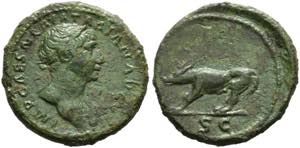 Traianus (98-117) - Semis (2,52 g), Roma, ... 
