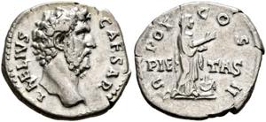 L. Aelius Caesar (136-138) - Denarius (3,44 ... 