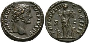Antoninus Pius (138-161) - Dupondius (14,18 ... 