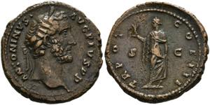 Antoninus Pius (138-161) - As (9,57 g), ... 