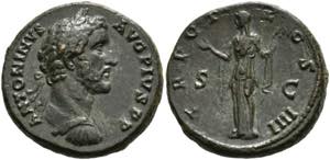 Antoninus Pius (138-161) - As (13,42 g), ... 