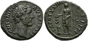 Antoninus Pius (138-161) - As (11,33 g), ... 