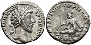 Marcus Aurelius (161-180) - Denarius (3,42 ... 