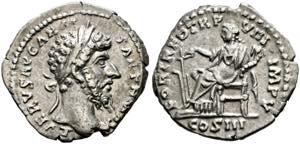 Lucius Verus (161-169) - Denarius (3,22 g), ... 
