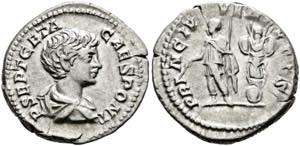 Geta (209-211) - als Caesar 198-209. ... 