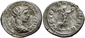 Elagabalus (218-222) - AR-Antoninianus (5,03 ... 