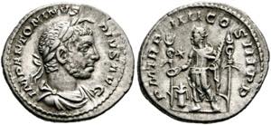 Elagabalus (218-222) - Denarius (3,11 g), ... 