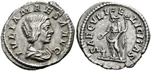 Iulia Maesa (218-224) - Denarius (2,64 g), ... 