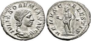 Iulia Soaemias (218-222) - Denarius (2,44 ... 
