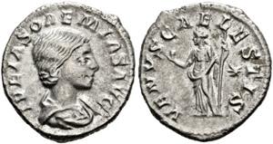 Iulia Soaemias (218-222) - Denarius (3,15 ... 