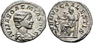 Iulia Soaemias (218-222) - Denarius (2,94 ... 