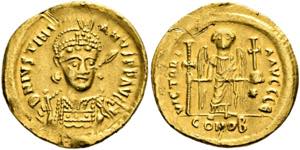 Iustinianus I. (527-565) - Solidus (4,47 g), ... 