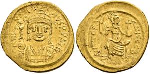 Iustinus II. (565-578) - Solidus (4,47 g), ... 